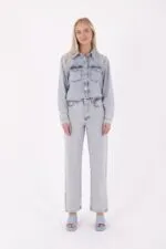İspanyol Mom Fit Kot Pantolon 1706